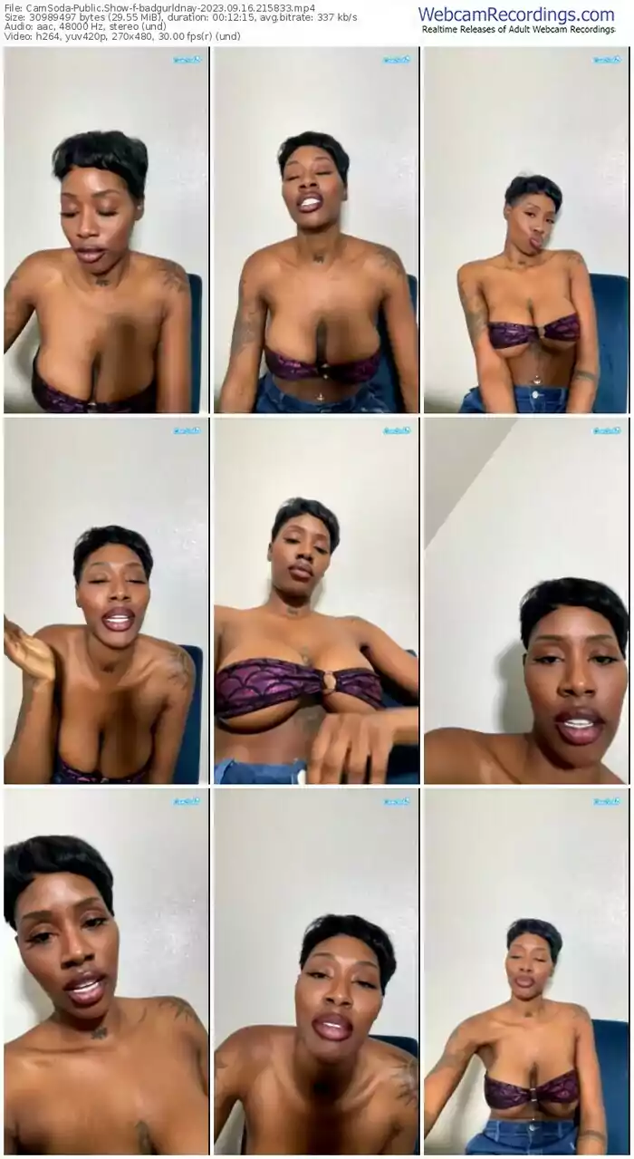 Badgurldnay cam